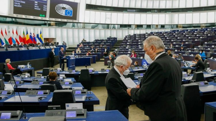 Im Straßburger EU-Parlament