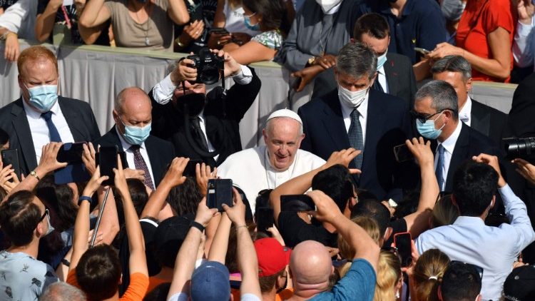 Падчас агульнай аўдыенцыі ў Ватыкане