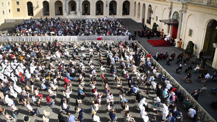 Падчас агульнай аўдыенцыі ў Ватыкане