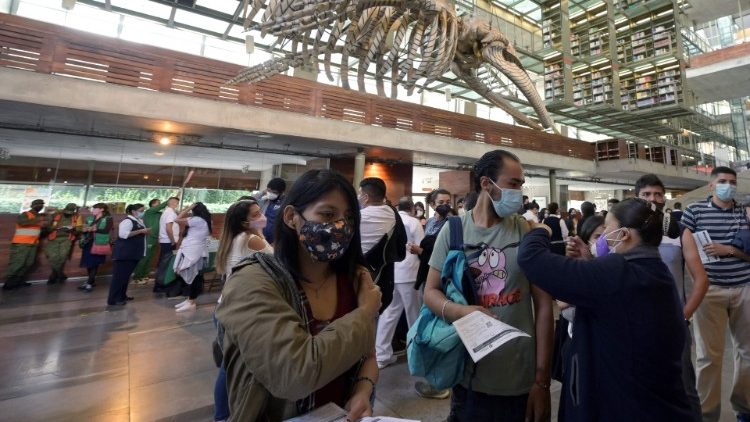 Campaña de vacunación en la Ciudad de México, DF