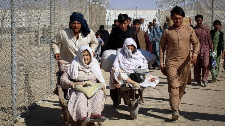 Flüchtende in Afghanistan