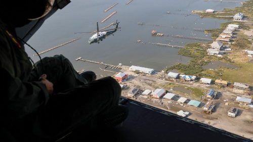 Papst betet für Hurrican-Opfer in den USA