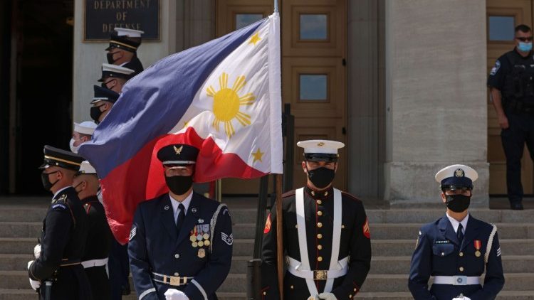 Philippinische Flagge
