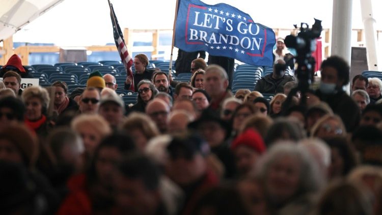 Eine Demo konservativer Katholiken in Baltimore