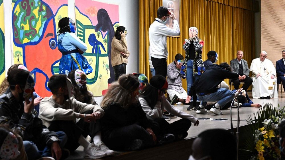 Stretnutie mládeže Scholas s pápežom (25. nov. 2021)