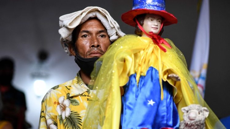 Fête de saint Jean Baptiste à Caracas, le 14 décembre 2021. 
