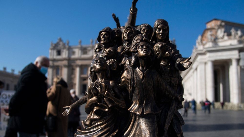 "Angels Unawares", sur la place Saint-Pierre depuis 2019