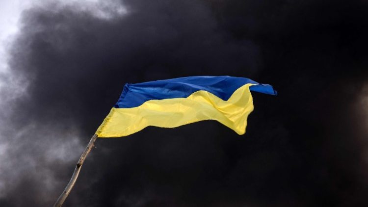Ukrainische Flagge