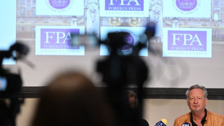 La conferenza stampa di presentazione del rapporto sulla libertà di stampa - Londra 