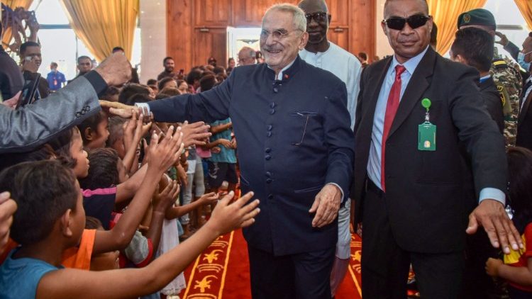 Le président Ramos Horta, le 20 mai 2022, à Dili.