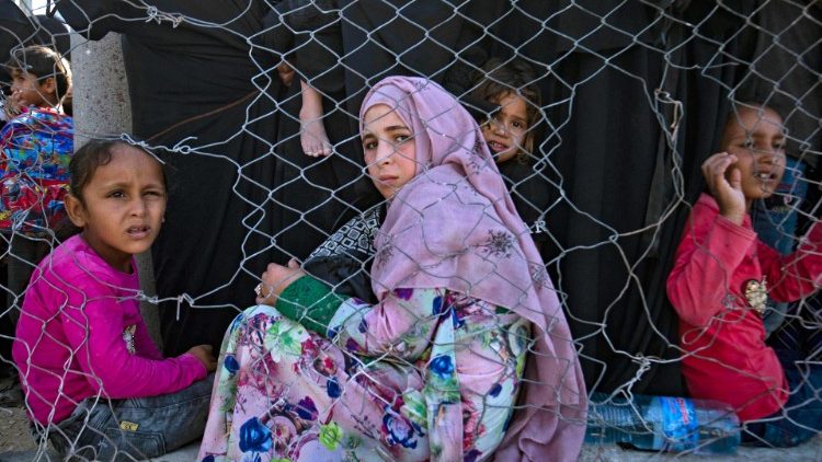 In einem kurdischen Flüchtlingscamp in Syrien