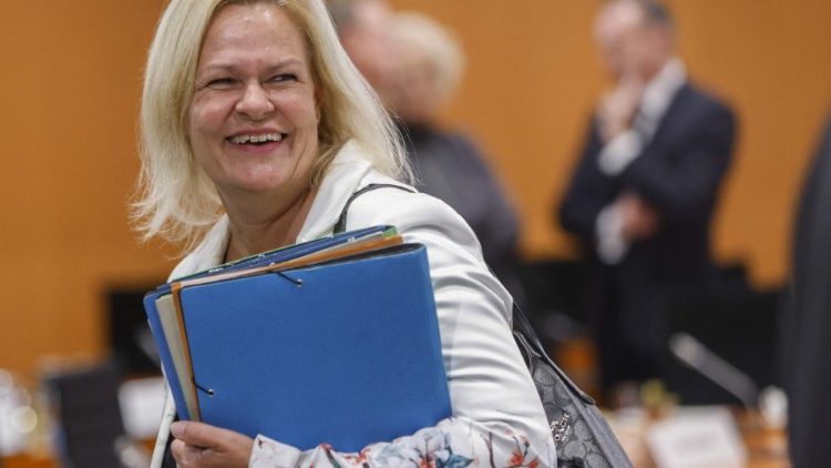 Innenministerin Nancy Faeser wird ihre Amtskollegen aus den G7-Staaten in Kloster Eberbach treffen