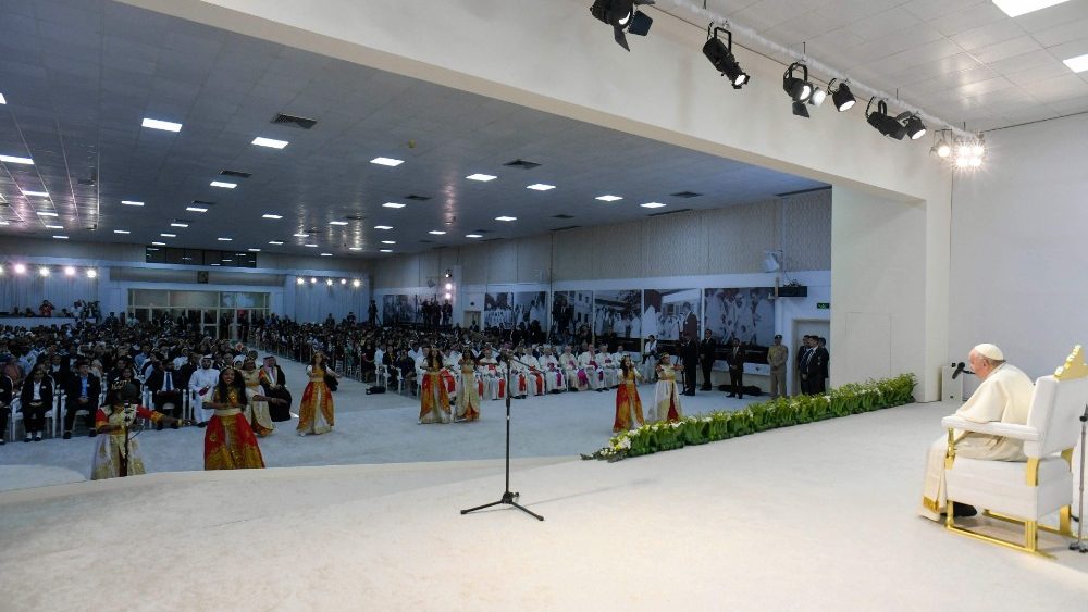 Pápež na stretnutí s mladými (5. nov. 2022)