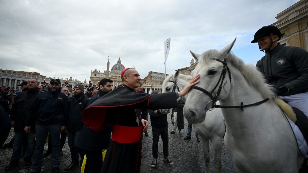 Bénédiction des animaux.