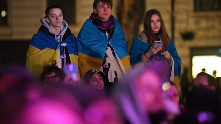A Trafalgar Square à Londres, le 23 février 2023.
