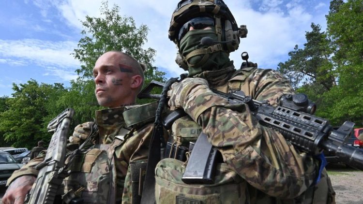 Alcuni degli oppositori russi della Legione Russia libera