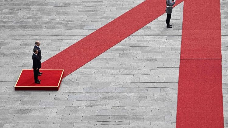 Staatsbesuche sind manchmal heikle Akte, wenn es um Menschenrechte geht