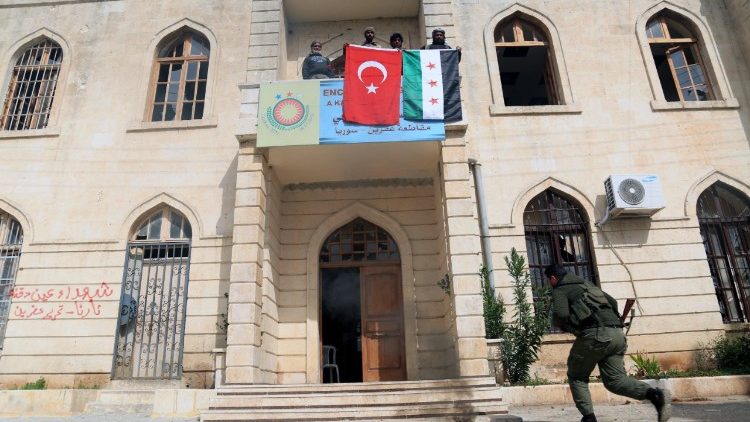 Syrian city of Afrin captured by Turkish backed forces