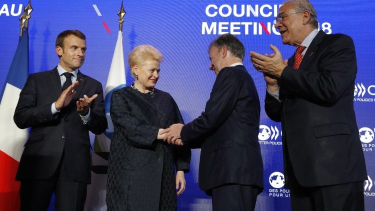Réunion de l'OCDE le 30 mai à Paris.