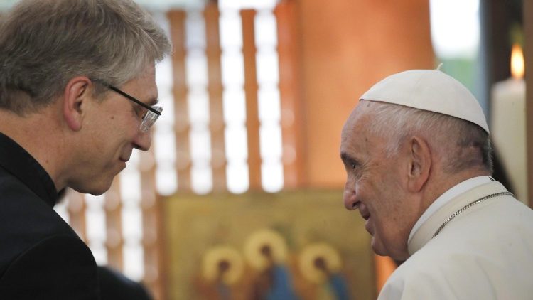 Pope Francis visits the World Council of Churches