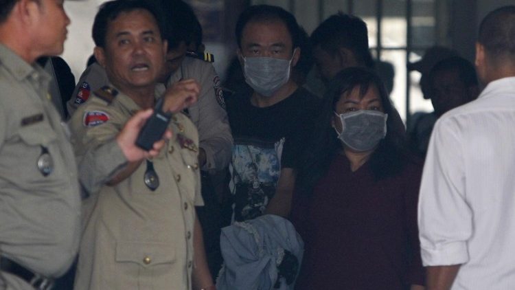 Pnomh Penh Juni 2018: Vermittler von Leihmutterschaft vor Gericht