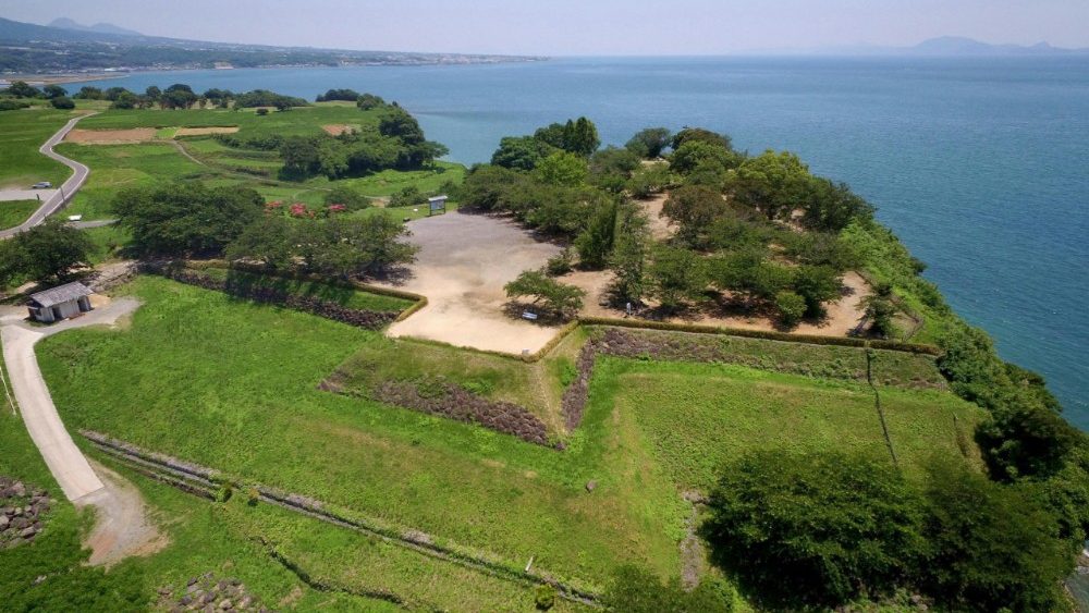 Quanto rimane del Castello di Hara a Minami Shimabara