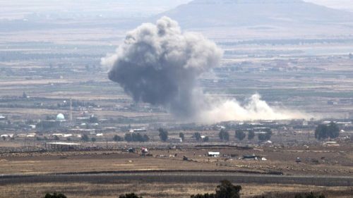 Bombardamenti al confine tra Israele e Siria