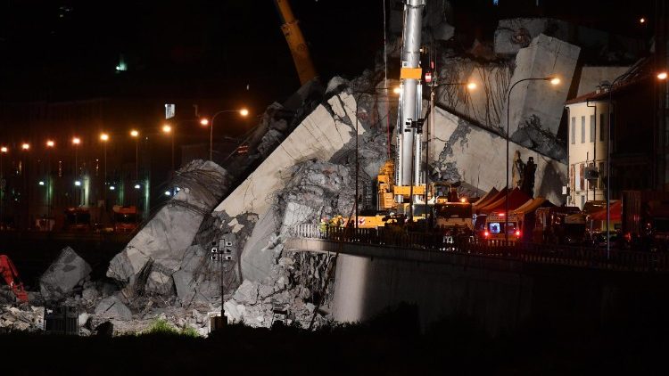 Rovine del ponte Morandi