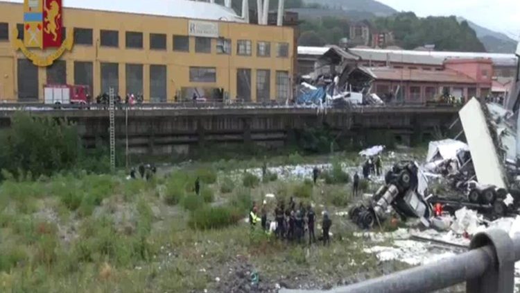 Nach dem Brückeinsturz in Genua