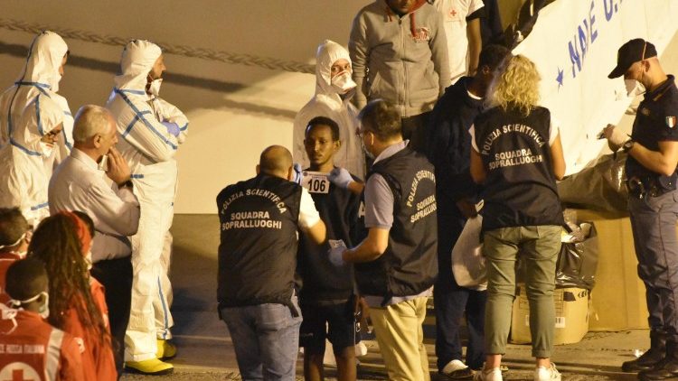 Profughi eritrei della nave Diciotti