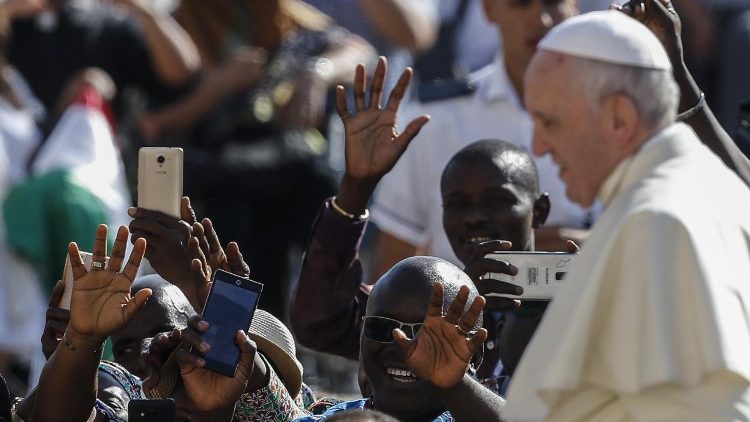 Papa Francisco na Praça São Pedro