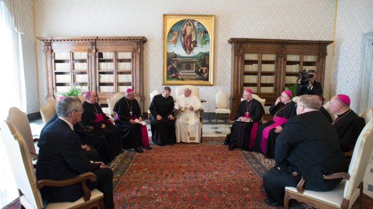 Episkopat Szkocji na spotkaniu z Franciszkiem