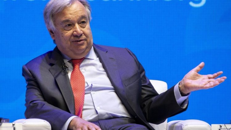 UN Secretary-General Antonio Guterres.