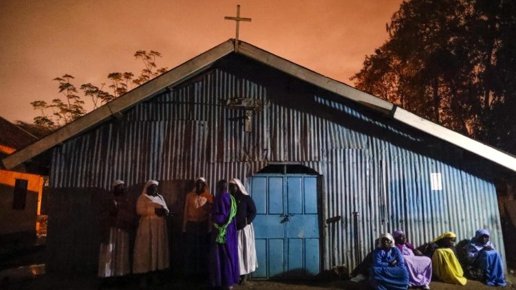 Una chiesa in Kenya