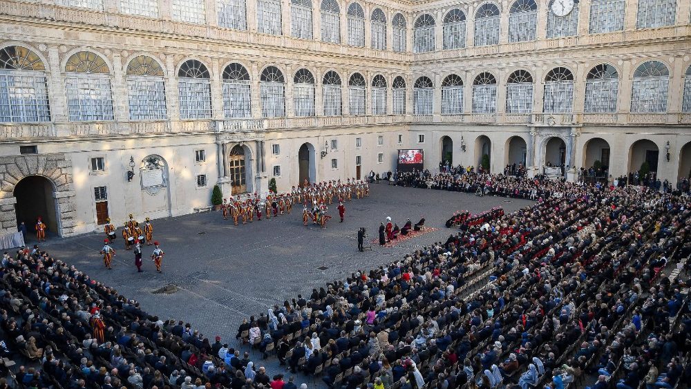 Prestation de serment de la Garde Suisse, le 6 mai 2019.
