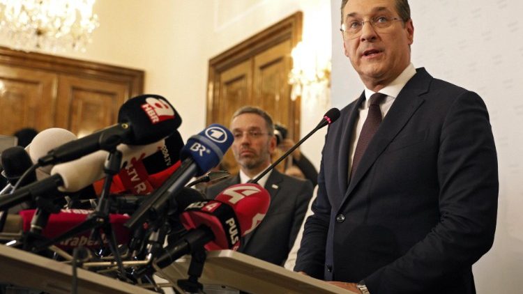 Polit-Beben in Österreich: am 18. Mai legte Heinz-Christian Strache alle öffentlichen Ämter nieder