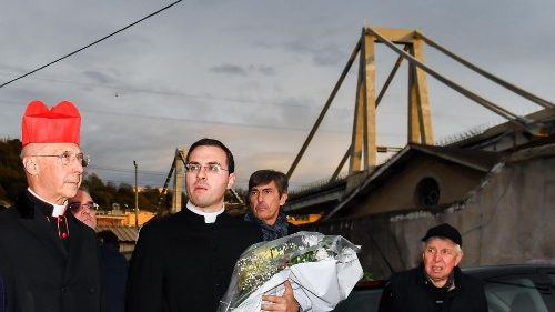 Ponte Morandi, card. Bagnasco: dopo l’apocalisse guardiamo al futuro