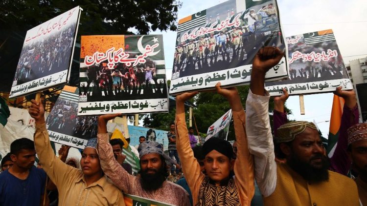 Friedensdemonstrationen in Kaschmir