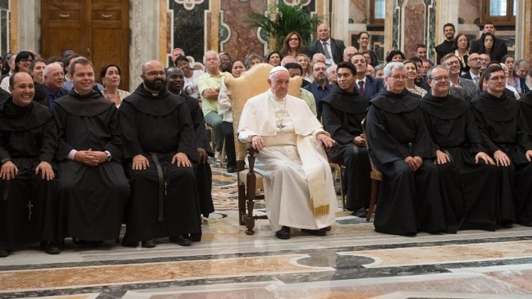 Papież do augustianów: pokora otwiera serce Boga i ludzi