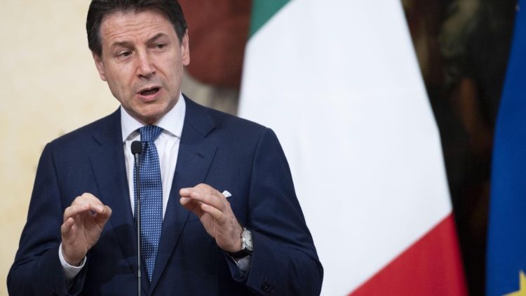 Le président du Conseil italien, Giuseppe Conte