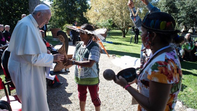 Die Feier in den Vatikanischen Gärten