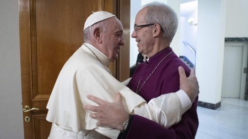 O Papa e o arcebispo de Cantuária expressam intenção de visitar juntos o Sudão do Sul