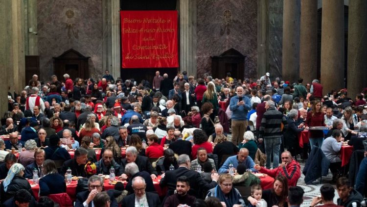 Almuerzo de Navidad de Comunidad de San Egidio