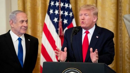 Donald Trump présente son plan de paix pour le Moyen-Orient