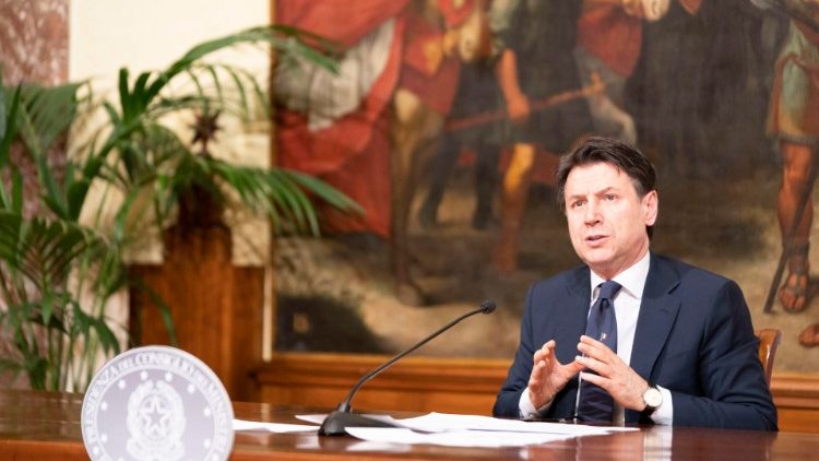 Italian Prime Minister Giuseppe Conte