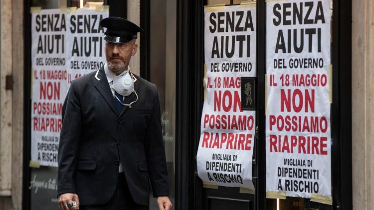 Protesta dei commercianti