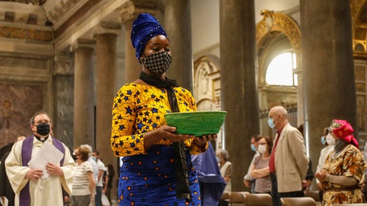 La veillée organisée mercredi 18 juin en la basilique Santa Maria in Trastevere.