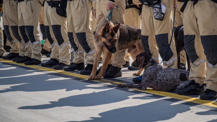 Equipes de resgate da República Tcheca