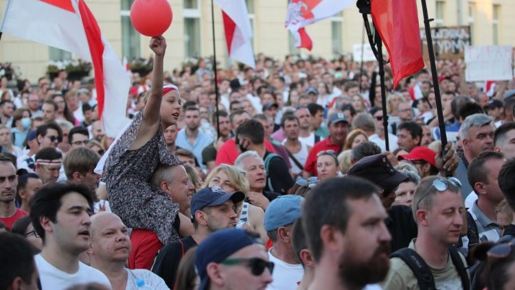 Oposição voltou às ruas de todo o país na segunda-feira, 17 de agosto