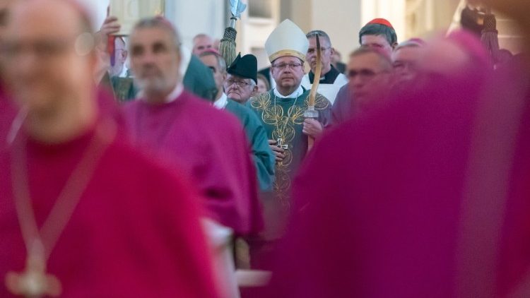Deutsche Bischöfe, hier bei einem Gottesdienst in Fulda
